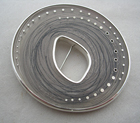 Resin Hollow Brooch