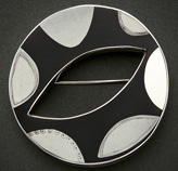 Open Resin Srimshaw Brooch