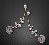 Silver Star Earrings