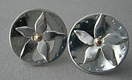 Silver Star Earrings