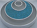 Turquoise Circle Pendant