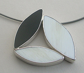 Resin and Ivory Pendant