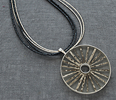 Patina Spoke Pendant