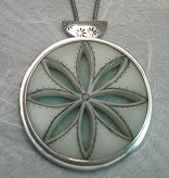 India Flower Pendant